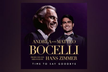 LOGO APÓS APRESENTAÇÃO SURPRESA NA CERIMÔNIA DE ENTREGA DO OSCAR, ANDREA E MATTEO BOCELLI LANÇAM NOVA VERSÃO DE “TIME TO SAY GOODBYE”