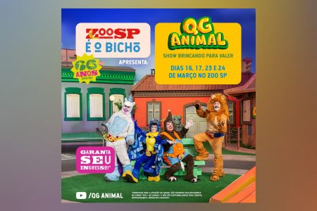 VIRGIN :: ZOOLÓGICO DE SÃO PAULO COMEMORA 66 ANOS E RECEBE GRUPO TEATRAL QG ANIMAL