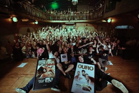 TRIO BIG UP RECEBE CERTIFICAÇÕES DE OURO E PLATINA EM DUAS CANÇÕES NO FESTIVAL LUMINA E COMEMORA SUCESSO PELO PAÍS