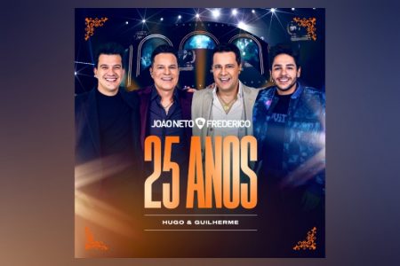 VIRGIN :: AS DUPLAS JOÃO NETO & FREDERICO E HUGO & GUILHERME ESTREIAM O NOVO EP “JOÃO NETO & FREDERICO 25 ANOS AO VIVO (HUGO & GUILHERME)”