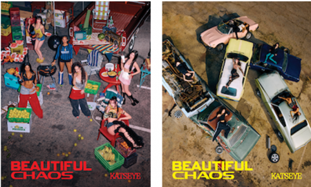 “BEAUTIFUL CHAOS”, novo EP do KATSEYE,  já está disponível, via Hybe X Geffen Records