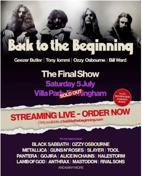 Um Momento Global Gerado Por Pedidos Dos Fãs: Uma Transmissão Ao Vivo  Do Show De Despedida De Ozzy Osbourne