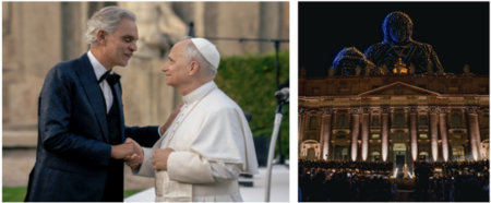 Andrea Bocelli dirige e canta em concerto histórico na Cidade do Vaticano e anuncia novo single “The Blessing”