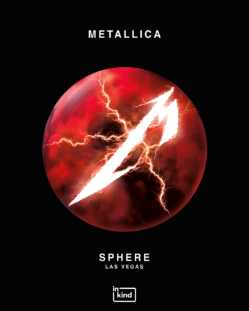 Metallica é a primeira banda de metal a anunciar serie de shows na Sphere