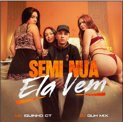 MC Iguinho Ct transforma o sucesso de “Semi Nua 2” no TikTok em novo single do álbum