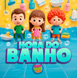 Turma do Padre Dudu apresenta para a garotada  o single e clipe de “Hora do Banho”
