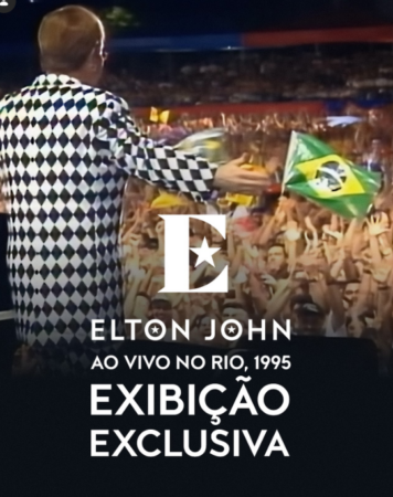 SHOW HISTÓRICO DE ELTON JOHN NO RIO EM 1995 GANHA SESSÕES ESPECIAIS NOS CINEMAS DO RIO DE JANEIRO E SÃO PAULO